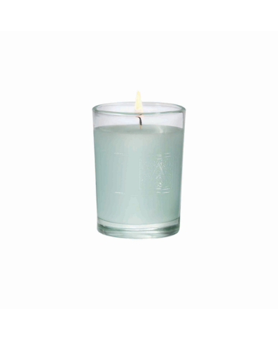 Aromatique Cotton Ginseng Votive Candle In Baby Blue