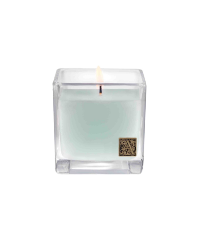 Aromatique Cotton Ginseng Cube Candle In Baby Blue