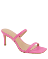 Bcbgeneration Salin Slide Sandal In Bubblegum Pink Leather