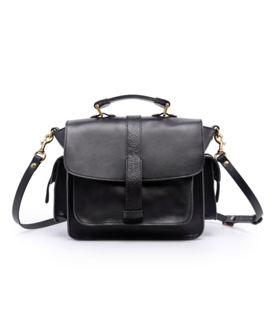 Old Trend Women's Genuine Leather Valley Breeze Crossbody Bag In Black