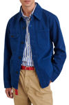 Alex Mill Garment Dyed Work Jacket In French Navy