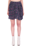 Isabel Marant Étoile Isabel Marant Etoile Assia Mini Skirt In Blue