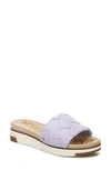 Sam Edelman Women's Adaley Woven Platform Sport Slides Women's Shoes In Misty Lilac