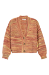 MADEWELL SPACE-DYED WALLER CROP CARDIGAN SWEATER