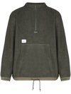 WTAPS TERRITORY LOGO-PATCH SWEATSHIRT