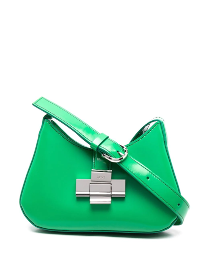 N°21 Lolita Leather Shoulder Bag In Green