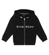 GIVENCHY LOGO ZIPPED HOODIE