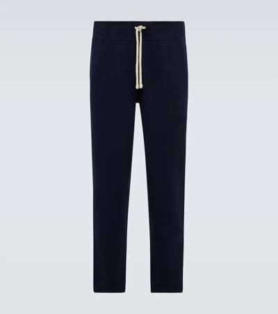 Polo Ralph Lauren Cotton-blend Fleece Sweatpants In Cruise Navy