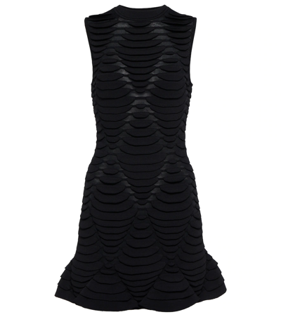 Alaïa Sleeveless Minidress In Black