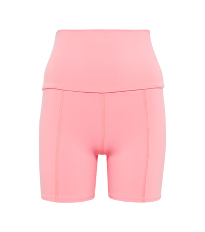 Live The Process Geometric Shorts In Thai Guava