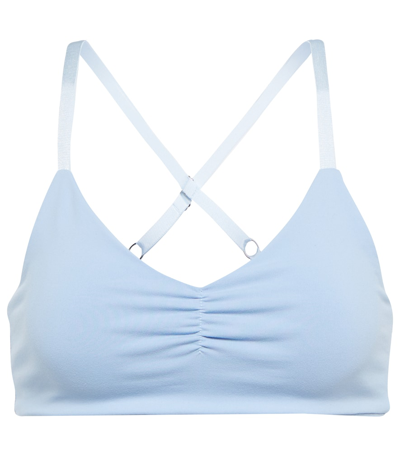 Live The Process Saturn Sports Bra In Celestine Blue