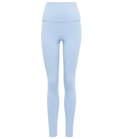 Live The Process Geometric Leggings In Celestine Blue