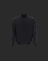 Herno Laminar Gore-tex Windstopper Bomber In Black