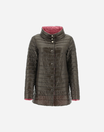 Herno Reversible A-shape In Nylon Ultralight
