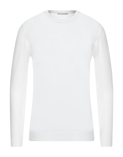 Grey Daniele Alessandrini Sweaters In White