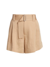 A.L.C WOMEN'S GRAYSON BELTED SHORTS