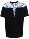 Marcelo Burlon County Of Milan Marcelo Burlon Icon-wings Motif T-shirt In Nero