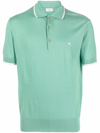 ETRO EMBROIDERED-LOGO COTTON POLO SHIRT