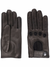 MANOKHI FULL-FINGER LEATHER GLOVES