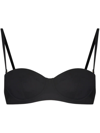 Dolce & Gabbana Balconette Bandeau Bikini Top In Black