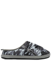 Puma Scuff Camo Quilted Slipper In Black