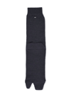 Maison Margiela Tabi-toe Cotton Socks In Blue
