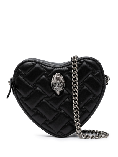 KURT GEIGER KENSINGTON HEART-SHAPED CROSSBODY BAG