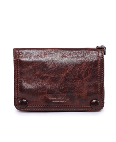 Old Trend Women's Genuine Leather Basswood Clutch In Brown