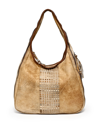 Old Trend Women's Genuine Leather Dorado Convertible Hobo Bag In Camel