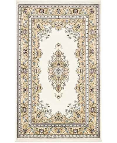 Bayshore Home Zara Zar1 5' X 8' Area Rug In Ivory