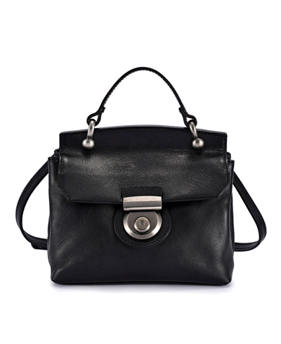 Old Trend Women's Genuine Leather Cypress Crossbody Bag In Black