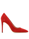 Ferragamo Womens Red Other Materials Pumps In Red