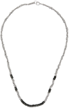 ISABEL MARANT BLACK & SILVER REALLY NECKLACE