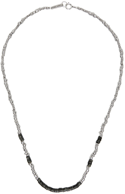 Isabel Marant Black & Silver Really Necklace