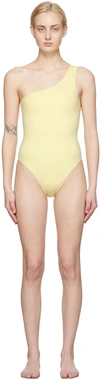 Lido Pollen One Shoulder One Piece Swimsuit In Pollen