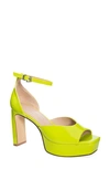 Chinese Laundry Tiana Platform Sandal In Green