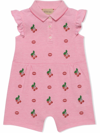 GUCCI BABY COTTON ONE-PIECE