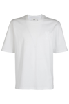 Ami Alexandre Mattiussi Ami De Cœur Organic-cotton Jersey T-shirt In Bianco