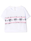 Chiara Ferragni White T-shirt With Print In Bianco