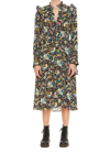 Zadig & Voltaire Rosier Circus-print Dress In Multicolor