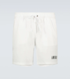 Amiri Drawstring-waist Straight Shorts In White