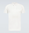 Derek Rose Ramsay Cotton-blend Polo Shirt In White