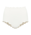 Marysia Palm Springs High-waist Swim Bikini Bottom In Coconut
