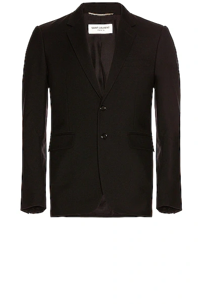 Saint Laurent Blazer In Noir