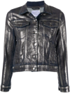 MADISON.MAISON METALLIC DENIM JACKET