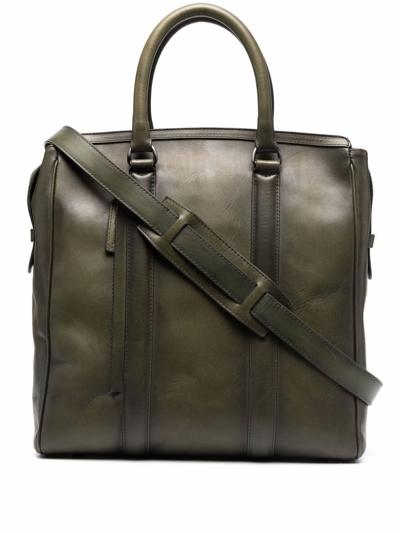 Officine Creative Quentin Tote Bag In Green