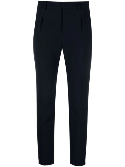 Polo Ralph Lauren Clancy Pleated Tailored Trousers In Chairman Navy
