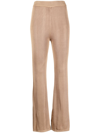STAUD STRETCH FLARED TROUSERS