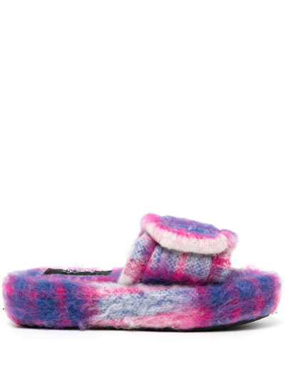 Duoltd Volume Check Slippers In Violett