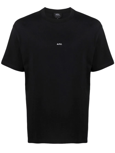 Apc Black Cotton Kyle T-shirt